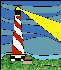  A Lighthouse Scene Made From Stained Glass